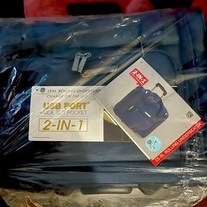 2 in 1 carry on never used